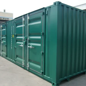 Contenedor de almacen de 40 pies y 6 puertas