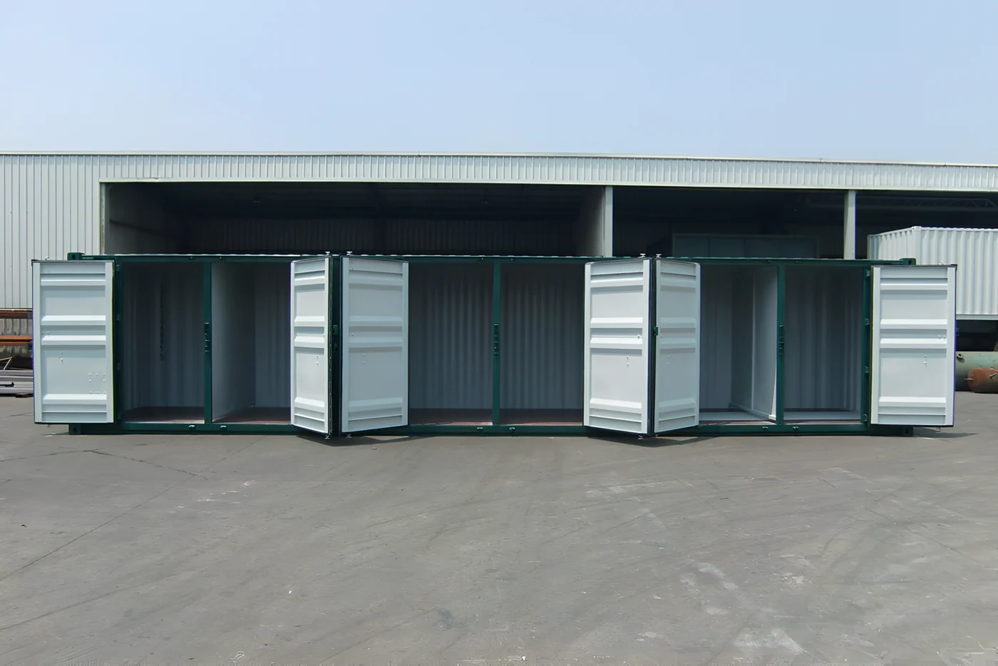Contenedor de almacen de 40 pies y 6 puertas – Image 6