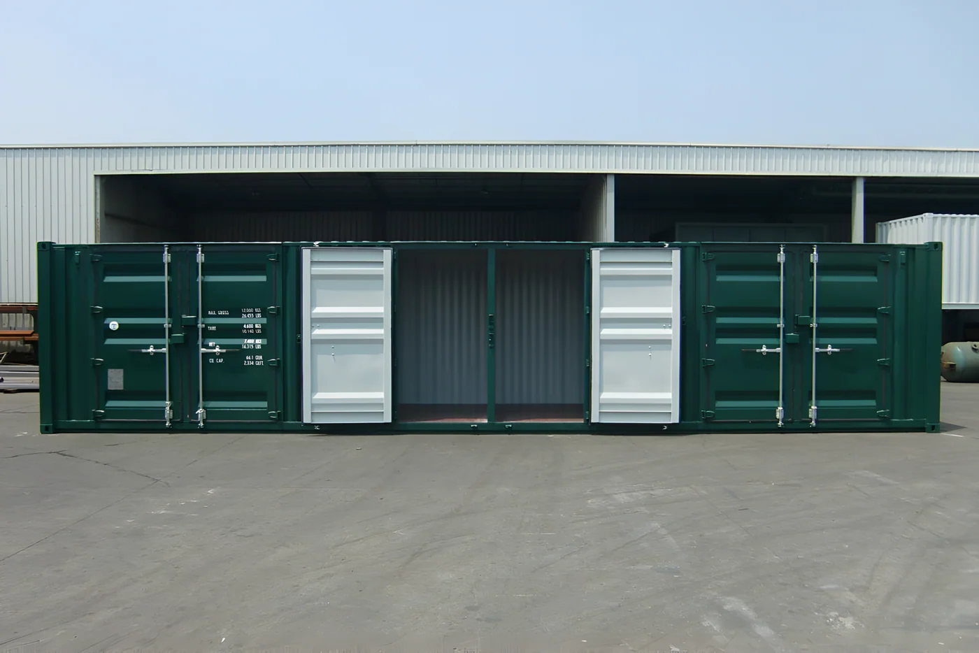 Contenedor de almacen de 40 pies y 6 puertas – Image 5