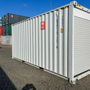 Contenedor HC de 20 pies con puertas enrollables